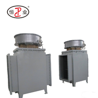 Chauffe-air électrique vertical rectangulaire en acier inoxydable 90KW pour unité de traitement d'air avec contrôle de la température et protection de sécurité