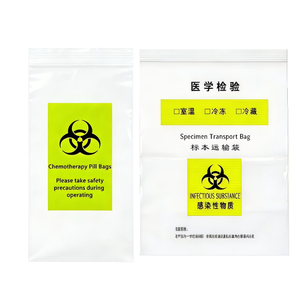 Échantillon gratuit Sac d'échantillon jetable Sac d'échantillon médical <span class=keywords><strong>de</strong></span> laboratoire Sac d'exposition Sac <span class=keywords><strong>de</strong></span> <span class=keywords><strong>médicament</strong></span> <span class=keywords><strong>de</strong></span> chimiothérapie - Product Image 1