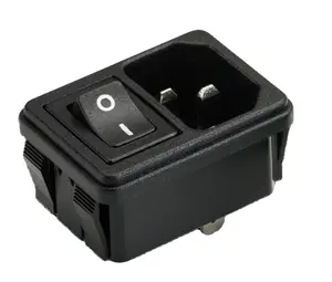 Top Quality JEC Grounding C14 AC Power Inlet Socket 250V With Switch Made in Taiwan For Wholesale