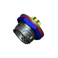 Adaptateur de câblage hybride 3+9 broches en alliage de cuivre 30A IP67 pour alimentation et signal, connecteurs de batterie