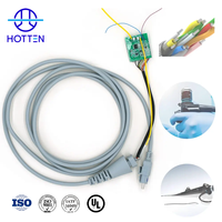 Hoch flexibles medizinisches HD-Bildschirm griff kabel 12C verzinntes Kupferleiter-Endoskop Verbinden Sie das Kabel mit der FEP-Isolierung