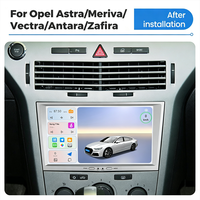 Autoradio Android avec écran tactile de 8 pouces pour Opel, Android Auto, CarPlay, navigation GPS, radio FM, stockage 64 Go, lecteur CD, Wi-Fi intégré