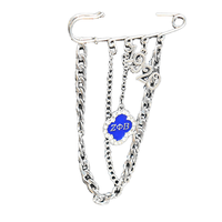 Vente directe usine – Pendentif chaîne en alliage plaqué rhodium avec lettres grecques de sororité 1920 ZPB, Zeta Phi Beta, Jack Jill 1938, pour mariage