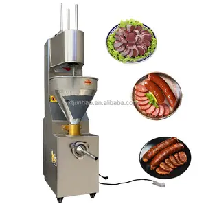 Gıda otomatik lavman elektrikli lavman makinesi üretimi kızarmış sosis öğle yemeği eti, vb ile doldurulabilir.
