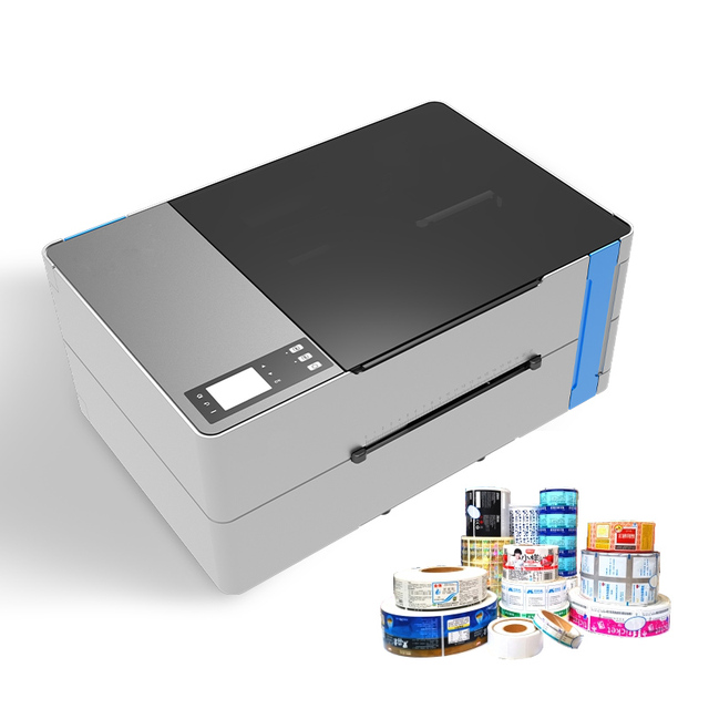 DMX New HP Inkjet 1200dpi Label Printer Roll to Roll DIY Customize Desktop Colorful Label Printer