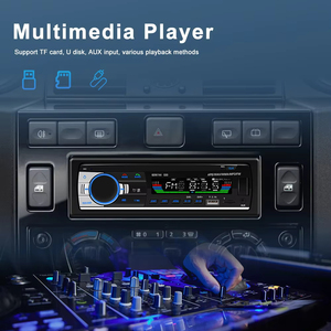 Reproductor MP3 para Auto Podofo, Autoradio 2 USB 1Din, Radio para Auto con Bluetooth, FM, Entrada Auxiliar, Receptor SD MMC WMA, Carga Rápida 2.1A, JSD-530, Disponible en Stock - Product Image 3