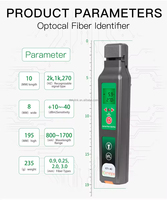Identificateur de fibre optique en direct Komshine avec lumière rouge VFL équipement de fibre optique de réseau portable 4G
