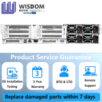 Serveur réseau en rack HPE ProLiant DL380a Gen11 à vente chaude, 3 To de mémoire, PCIe5, serveurs d'entreprise accélérés par GPU, approvisionnement en vrac