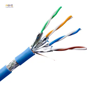 Precio de fábrica 24Awg 4Pr Sftp Lan Cable Ethernet Cat 7 Roll