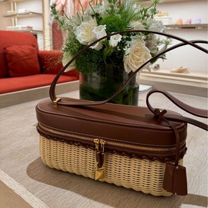 Sac de voyage classique <span class=keywords><strong>Louis</strong></span> 2025 en tissu tressé de luxe, sacoche latérale de haute qualité avec fermeture éclair et deux poignées pour hommes et femmes - Product Image 5
