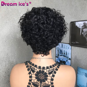 Perruques bouclées <span class=keywords><strong>de</strong></span> <span class=keywords><strong>cheveux</strong></span> humains perruque bob courte pour les femmes ombre couleur pleine machine faite pas cher perruque <span class=keywords><strong>de</strong></span> <span class=keywords><strong>cheveux</strong></span> humains brésiliens <span class=keywords><strong>cheveux</strong></span> humains - Product Image 6