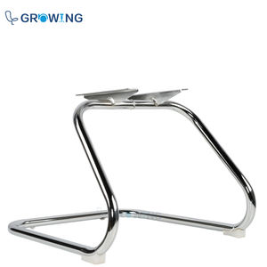 <span class=keywords><strong>Chaise</strong></span> chromée en métal robuste base fixe <span class=keywords><strong>chaise</strong></span> de direction d'invité en porte-à-faux réunion de conférence de luxe <span class=keywords><strong>chaise</strong></span> de salle de visite - Product Image 2