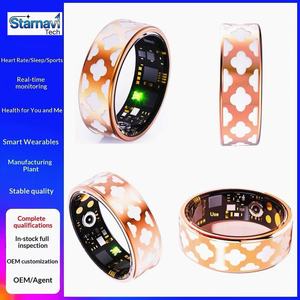 Anillo Inteligente de Tecnología Avanzada, Monitor de Ritmo Cardíaco, Oxígeno en Sangre, Contador de Pasos, Resistente al Agua, Control Remoto, Foto, Salud - Product Image 3