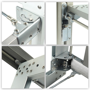 Tavolo da pranzo pieghevole da cucina pieghevole da parete pieghevole moderno salvaspazio - Product Image 5