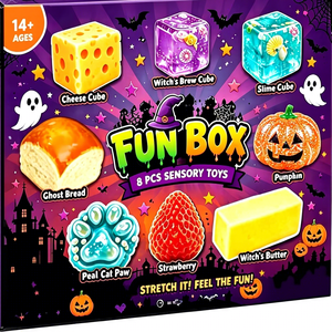 Nouveau <span class=keywords><strong>Calendrier</strong></span> <span class=keywords><strong>de</strong></span> <span class=keywords><strong>l</strong></span>'Avent : Boîte <span class=keywords><strong>de</strong></span> Jouets Squishy Amusants, Ensemble <span class=keywords><strong>de</strong></span> Jouets à Presser en Forme <span class=keywords><strong>de</strong></span> Boule, Jouet Anti-Stress Doux à Rebond Lent pour Cadeau Surprise des Fêtes - Product Image 3