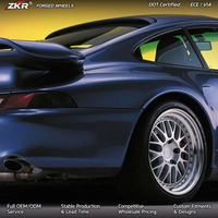 Jantes forgées ZKR 2 et 3 pièces, design maillé, sport racing, 15-26 pouces, en alliage d'aluminium Work-VS-XX pour BMW Mercedes-Benz