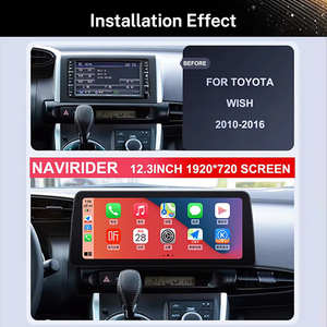 Écran IPS 12,3'' 8 cœurs CarPlay <span class=keywords><strong>Android</strong></span> 13 Stéréo pour <span class=keywords><strong>Toyota</strong></span> FJ Cruiser 2007-2015 Autoradio <span class=keywords><strong>Android</strong></span> <span class=keywords><strong>Auto</strong></span>/GPS/WiFi/5G/RDS/DSP - Product Image 2