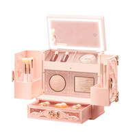 Ensemble de maquillage coloré / Coffret cadeau cosmétique Saint-Valentin / Coffret cadeau de rouge à lèvres 520 pour petite amie