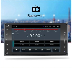 Phổ 7-inch màn hình cảm ứng <span class=keywords><strong>Android</strong></span> Stereo âm thanh Máy nghe nhạc GPS kích hoạt đài phát thanh xe cho TOYOTA COROLLA Land Cruiser 1-năm - Product Image 4
