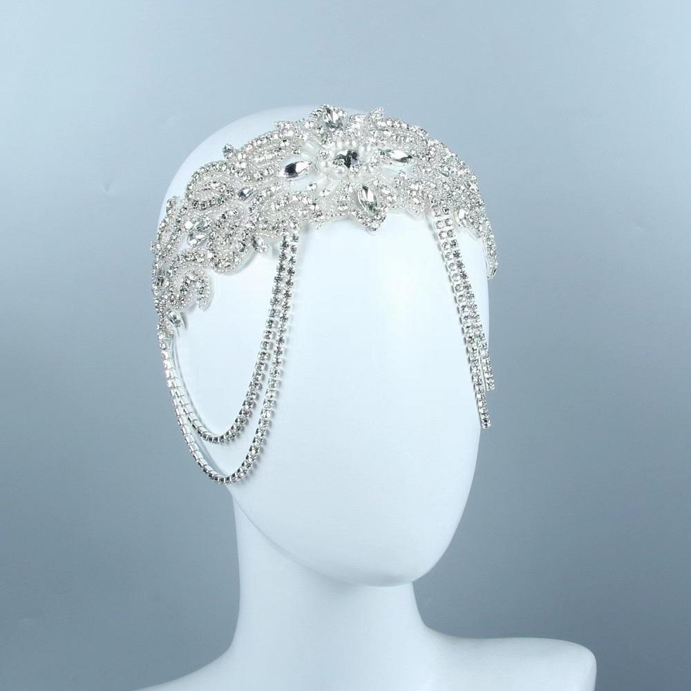 Vintage Women 1920s Great Gatsby Flapper Headpiece Luxury Bridal Jewelry  Fashion Rhinestone Wedding Accessories for Women| Alibaba.com, image size:1000x1000
