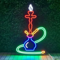 Livraison rapide, décoration murale, impression UV, enseignes électroniques LED, logo personnalisé, lumières nocturnes, sans MOQ, dropshipping, enseigne néon pour bar, boutique de tabac