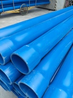 Tuyau d'irrigation en PVC haute pression résistant aux UV, bleu ou blanc, classe 4, pour systèmes d'arrosage goutte à goutte agricoles