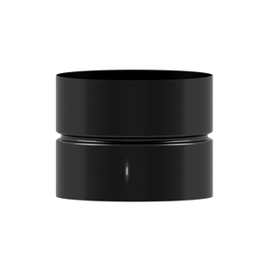 Manicotto di unione per tubo fumario in gres porcellanato nero, femmina-femmina Ø 150 mm. - Product Image 1