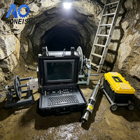 Système de caméra d'inspection de puits profonds 1000m, carte Micro SD CCD, sonde panoramique rotative à 360 degrés, équipement vidéo HD étanche