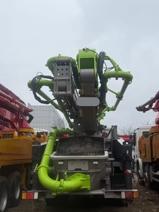 Camion pompe à béton diesel d'occasion 2021, châssis auto-développé 60m, productivité 18m³/h, Putzmeister Shanghai - Product Image 6