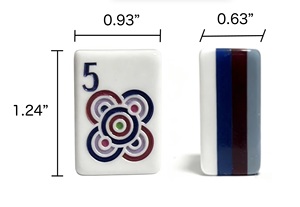 Jeu de Mahjong Américain Portable de Luxe Moderne Personnalisé de Haute Qualité et Durable, Tuiles de Mahjong en Acrylique Fabriquées à la Main pour 4 Joueurs - Product Image 6
