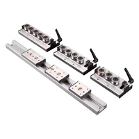 Guide linéaire à double axe intégré en argent 38mm SGR15N Roller Slide 1 Set: 1 SGB15N Block et 1 SGR15N Guide Cnc Woodworking