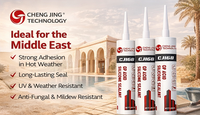 KY A300 A500 GP Mastic silicone acétique adhésif acide pour miroirs, tube de 300 ml, cartouche, pour le travail du bois, la construction, les fenêtres et le transport