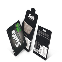 Prix d'usine 12 bâtonnets de chewing-gum naturel à la menthe poivrée et à la menthe verte, halal