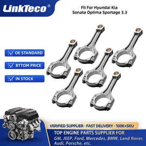 Motor Krukas Connect Stangen & Mian Lager & Con-Rod Lagerset Set Kit Voor Hyundai Santa Fe Azera Kia Sedona Sorento 3.3