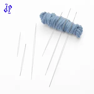 JP Hottest Easy Threading Tools Jewelry Ornaments Diy Handwork Tools Big Eye Open Beaded Needle