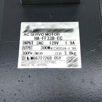 Motor Servo AC HA-FF33B-EC de Baja Inercia y Alto Torque, Dedicado para CNC, 300W, para Máquinas CNC, Robots, Empaquetado, Posicionamiento de Precisión