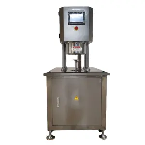 Manual Vacuum Nitrogen Filling Jar Tin Can Sealing Machine For Food & Beverage