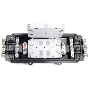 Sıcak Satış Yüksek Dayanımlı 96 48 Çekirdekli 2 Girişli 2 Çıkışlı Fiber Optik Ek Kapatıcısı Yatay Yarım Tip Muhafaza - Product Image 4