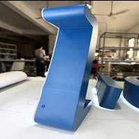 Lettres et chiffres en acier inoxydable 3D personnalisés avec rétroéclairage LED pour hôtels, bars, bureaux - Enseigne publicitaire et lumineuse imperméable