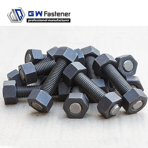 Шпилька с гайкой шайба <span class=keywords><strong>astm</strong></span> <span class=keywords><strong>a193</strong></span> gr b7 шпилька болт 8,8 10,9 шпилька болт - Product Image 4