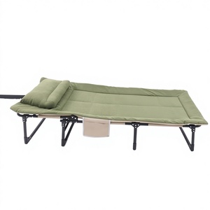 Lit de camping pliable réglable et portable, design moderne, chaise longue, cadre en acier inoxydable, utilisation en extérieur YX-1026-3 Fo - Product Image 1
