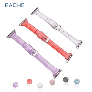 EACHE 38mm 40mm 42mm <span class=keywords><strong>44mm</strong></span> lindo <span class=keywords><strong>de</strong></span> lujo brillo <span class=keywords><strong>de</strong></span> corte Slim banda <span class=keywords><strong>de</strong></span> reloj para <span class=keywords><strong>Apple</strong></span> <span class=keywords><strong>Watch</strong></span> - Product Image 1