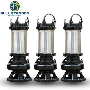 Bomba Sumergible para Lodos de Hierro Fundido de Servicio Pesado, Personalizada OEM para Fábrica, con Motor AC Trifásico 50Hz/60Hz SS304/SS316 - Product Image 1