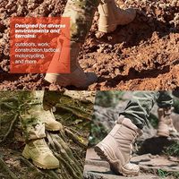 High-Top de vente à chaud avec une durabilité améliorée pour les bottes coupe-vent du désert Martin Shoe