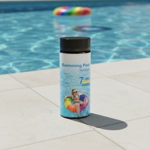 Tiras de prueba de agua <span class=keywords><strong>para</strong></span> <span class=keywords><strong>piscinas</strong></span> 7 en 1, papel de prueba multifuncional <span class=keywords><strong>para</strong></span> bromo, ácido cianúrico y pH, kit portátil <span class=keywords><strong>para</strong></span> análisis de agua de <span class=keywords><strong>piscinas</strong></span> - Product Image 1