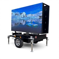 Écran LED couleur double face JCT EF4 P10, luminosité 5000 cd, indice de protection IP65, pour publicité extérieure et utilisation intérieure