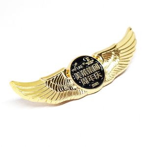 Broches d'épée 3D personnalisées des Forces Spéciales, Épaulettes Médaille d'Or Personnalisées, Insigne d'épaule de la Marine - Product Image 2