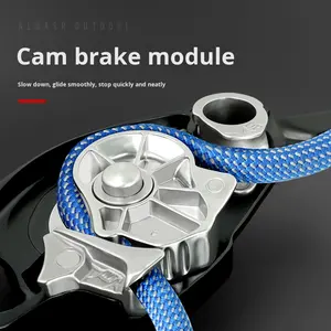 शील्ड वंशज उच्च ऊंचाई वाले आउटडोर कैम हाथ नियंत्रण गिरावट संरक्षण उपकरण एंटी-पैनिक रैपिड वंश रक्षक धीमी - Product Image 3