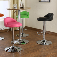 Tabourets de bar modernes en gros NOUVEAU Design européen Tabourets de bar à pieds métalliques Tabourets de bar en cuir Chaises de bar