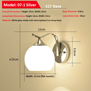 Скандинавские прикроватные светильники, настенные светильники в американском стиле для спальни, минималистичные светильники для балкона, лестницы, подсветки, детской комнаты - Product Image 4